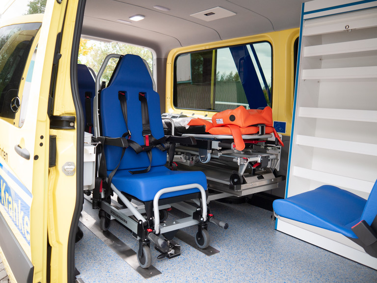 Innenraum Krankentransporter Mercedes-Benz Sprinter 316 CDI Innenraum Krankentransporter Mercedes-Benz Sprinter 316 CDI