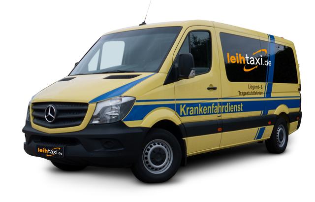 KTW Krankentransportwagen - Rollstuhlbus mit Lift Mercedes Sprinterbus mit klappbarer Rampe