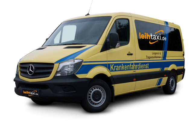 KTW Krankentransporter - Rollstuhlbus mit Lift Mercedes Sprinterbus mit klappbarer Rampe